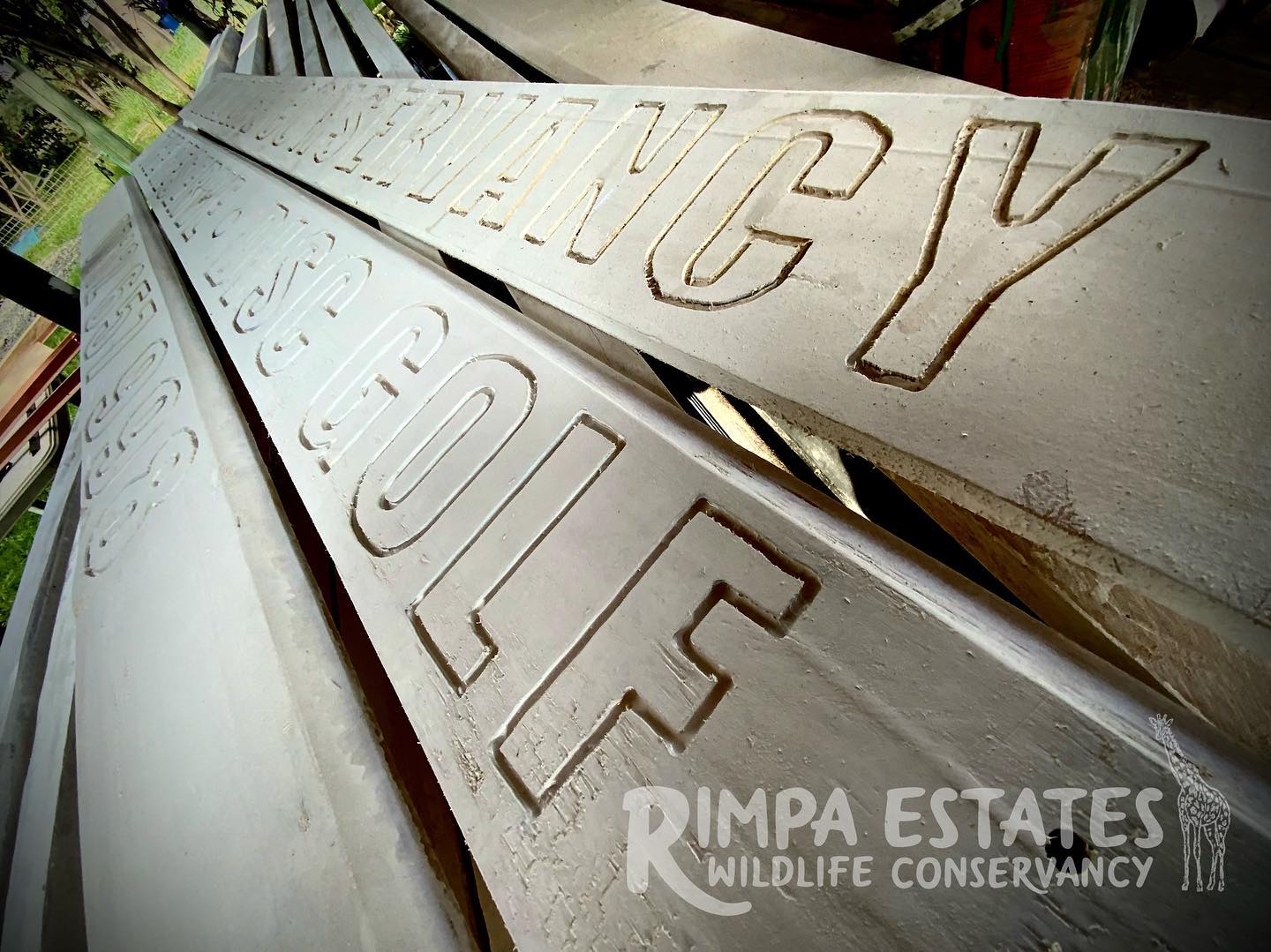I’m working on a new sign for entrance to Rimpa Estates to welcome everyone to the Kenya Open 2023 disc golf tournament in January.
#discgolf #wildlifeconservancy #kenya #kenyaopen2023 #rimpaestates